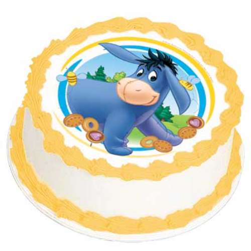 Eeyore Edible Icing Image - Click Image to Close